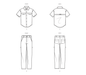 Know Me sewing pattern 2056 Men's Shirt and Pants by Donny Q from Jaycotts Sewing Supplies