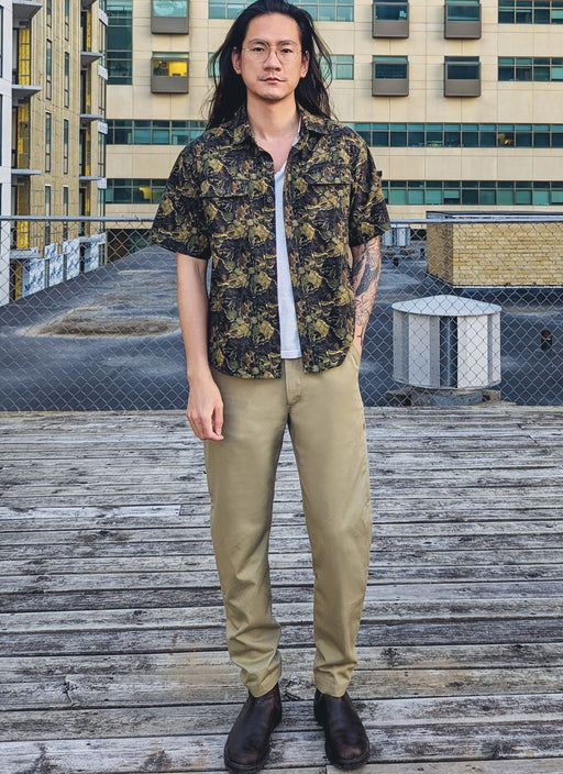 Know Me sewing pattern 2056 Men's Shirt and Pants by Donny Q from Jaycotts Sewing Supplies