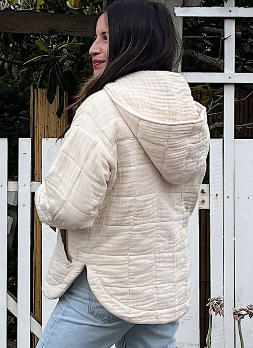 Know Me sewing pattern 2057  Jacket with Optional Hood by Alissah Threads from Jaycotts Sewing Supplies