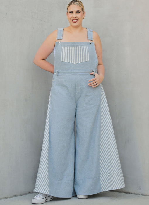 Know Me sewing pattern 2062 Misses' Overalls by Alisha Grace from Jaycotts Sewing Supplies