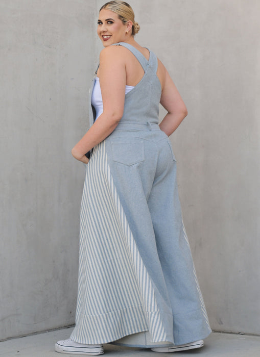 Know Me sewing pattern 2062 Misses' Overalls by Alisha Grace from Jaycotts Sewing Supplies