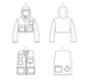 Know Me sewing pattern 2064 Men's Jacket and Vest by Donny Q from Jaycotts Sewing Supplies
