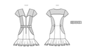Know Me sewing pattern 2066 Misses' Dress by Gwen Heng from Jaycotts Sewing Supplies
