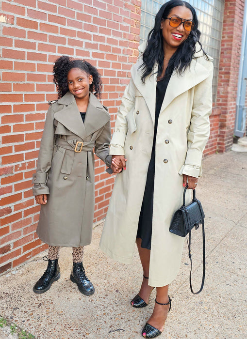 Know Me sewing pattern 2070 Girl's and Misses' Trench Coat by Beaute' J'Adore from Jaycotts Sewing Supplies
