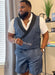 Know Me sewing pattern 2071 Men's Vest and Shorts by Sins of Many from Jaycotts Sewing Supplies