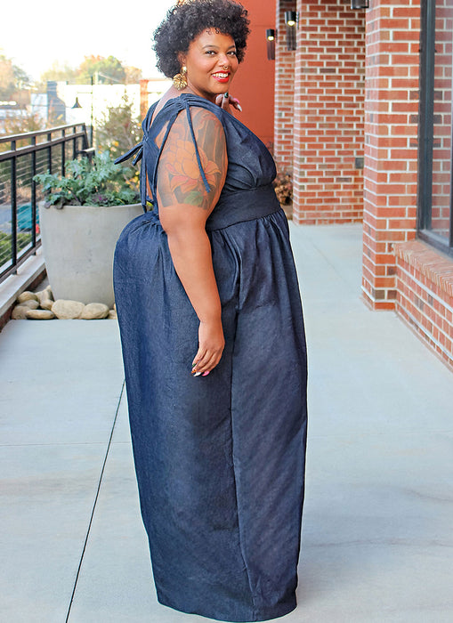 Know Me sewing pattern KM2072 Jumpsuit and Dress  by Aaronica B. Cole from Jaycotts Sewing Supplies