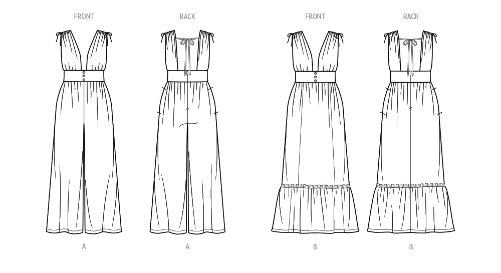 Know Me sewing pattern KM2072 Jumpsuit and Dress  by Aaronica B. Cole from Jaycotts Sewing Supplies