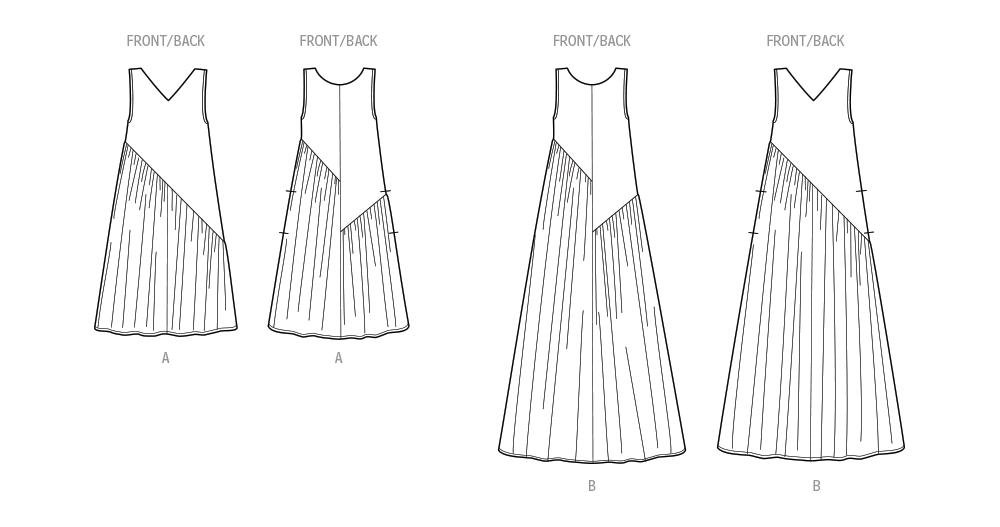 Know Me sewing pattern KM2076 Reversible Dress by Handmade Millennial from Jaycotts Sewing Supplies