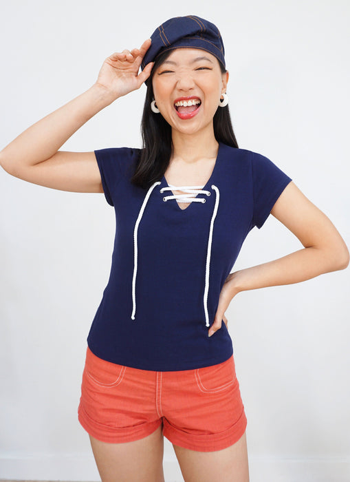 Know Me sewing pattern KM2078 Knit Tops  by Gwen Heng from Jaycotts Sewing Supplies