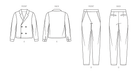 Know Me sewing pattern KM2079 Men's Shirt and Pants  by Julian Creates from Jaycotts Sewing Supplies