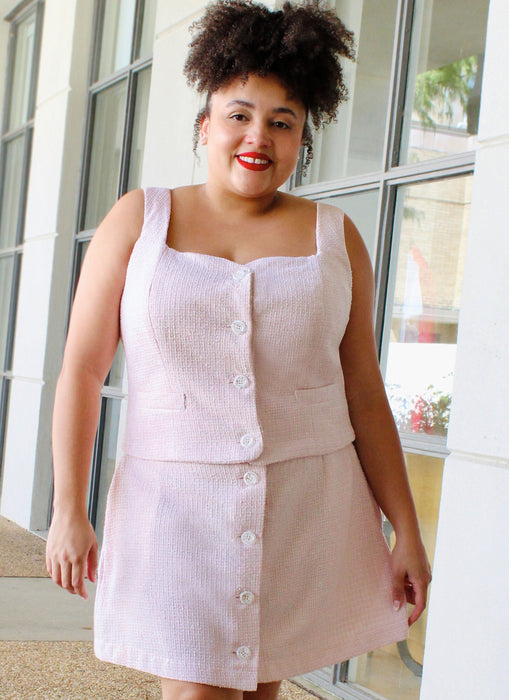 Know Me Sewing Pattern 2107 Misses' and Miss Petite Top and Skirt by Raven Maureen from Jaycotts Sewing Supplies