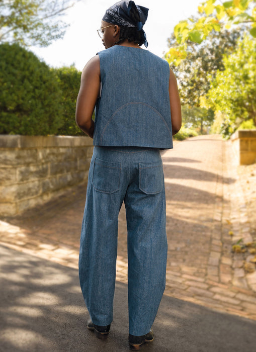 Know Me Sewing Pattern 2109 Men's Waistcoat and Trousers by Happily Dressed from Jaycotts Sewing Supplies