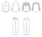Know Me Sewing Pattern 2113 Men's Shirts and Trousers by Julian Creates from Jaycotts Sewing Supplies