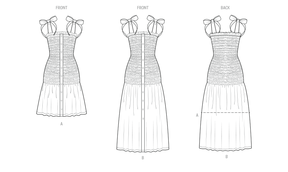 Know Me Sewing Pattern 2115 Misses' Dress by Lydia Naomi from Jaycotts Sewing Supplies