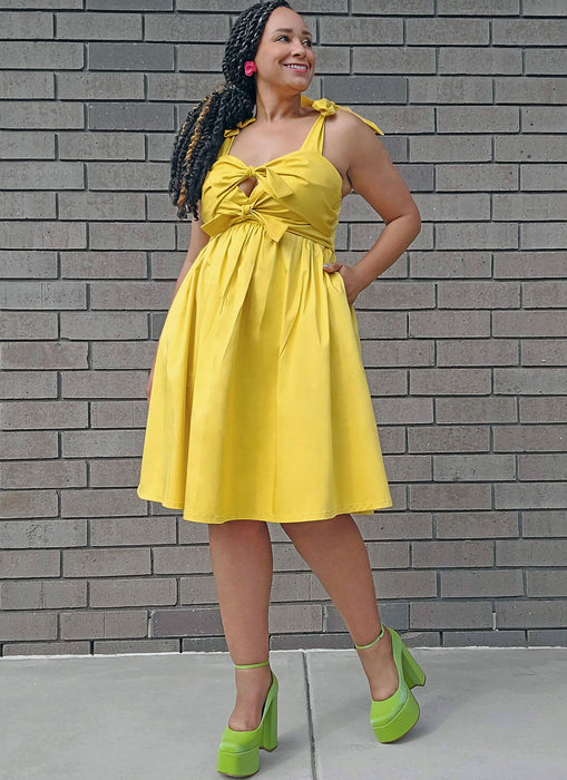 Know Me Sewing Pattern 2116 Misses' Dress and Jumpsuit by Keechii B Style from Jaycotts Sewing Supplies