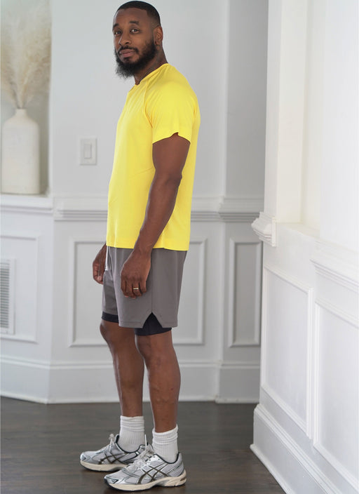Know Me Sewing Pattern 2117 Men’s Shorts and Knit Tops by Norris Dánta Ford from Jaycotts Sewing Supplies