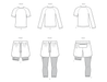 Know Me Sewing Pattern 2117 Men’s Shorts and Knit Tops by Norris Dánta Ford from Jaycotts Sewing Supplies