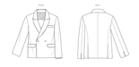 Know Me Sewing Pattern 2118 Men's Jacket by Norris Dánta Ford from Jaycotts Sewing Supplies