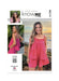 Know Me sewing pattern 2119 Misses' Top and Shorts by Alissah Threads from Jaycotts Sewing Supplies