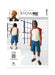 Know Me sewing pattern 2121 Men's T-Shirt and Shorts by Happily Dressed from Jaycotts Sewing Supplies