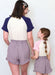Know Me sewing pattern 2123 Girls' and Misses' T-Shirt and Shorts by Holly Darling from Jaycotts Sewing Supplies
