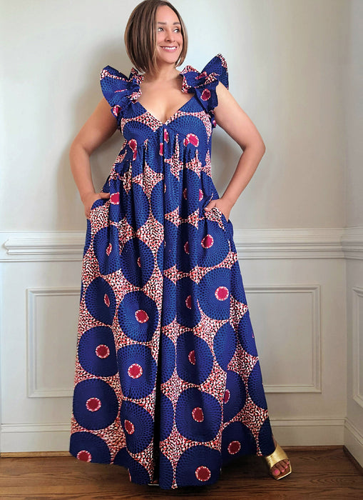 Know Me sewing pattern 2126 Misses' Dress in Two Lengths by Keechii B Style from Jaycotts Sewing Supplies
