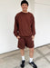 Know Me sewing pattern 2131 Unisex Knit Sweatshirts and Shorts by Alissah Threads from Jaycotts Sewing Supplies