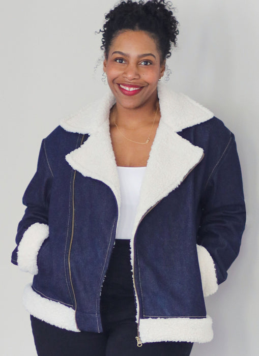 Know Me sewing pattern 2132 Unisex Motorcycle Jacket by Brittany J. Jones from Jaycotts Sewing Supplies