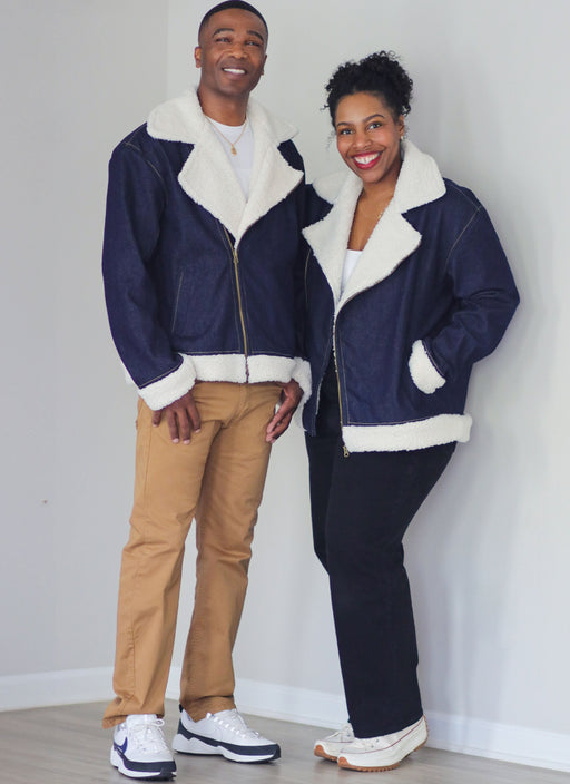 Know Me sewing pattern 2132 Unisex Motorcycle Jacket by Brittany J. Jones from Jaycotts Sewing Supplies