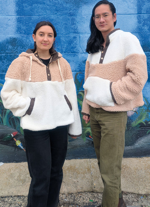 Know Me sewing pattern 2136 Unisex Contrast Jackets by Donny Q from Jaycotts Sewing Supplies