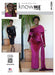 Know Me sewing pattern 2144 Off The Shoulder Knit Dress and Gown by Classyfied Life from Jaycotts Sewing Supplies