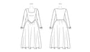 Know Me sewing pattern 2145 Misses' Knit Dress by Holly Darling from Jaycotts Sewing Supplies