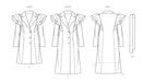 Know Me sewing pattern 2151 Misses' Single Breasted Trench Coat by Keechii B Style from Jaycotts Sewing Supplies