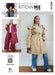 Know Me sewing pattern 2151 Misses' Single Breasted Trench Coat by Keechii B Style from Jaycotts Sewing Supplies