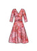New Look sewing pattern 6748 V Neck Dress from Jaycotts Sewing Supplies