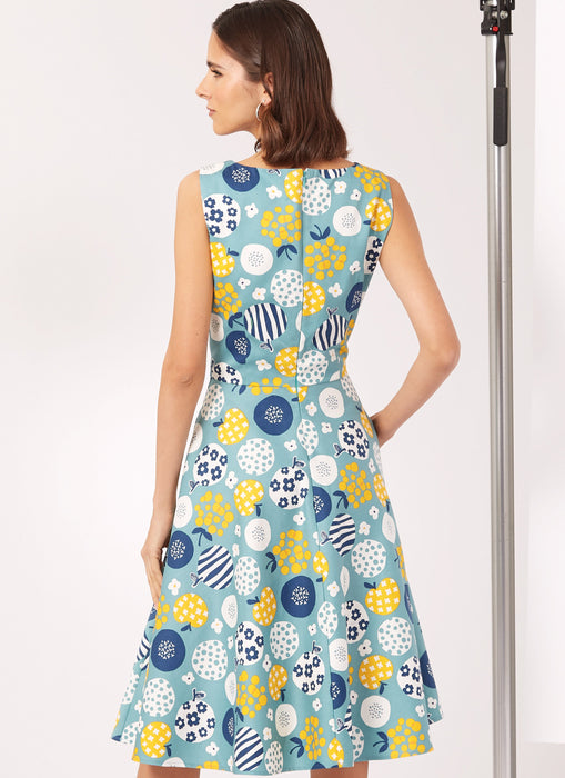 New Look sewing pattern 6748 V Neck Dress from Jaycotts Sewing Supplies