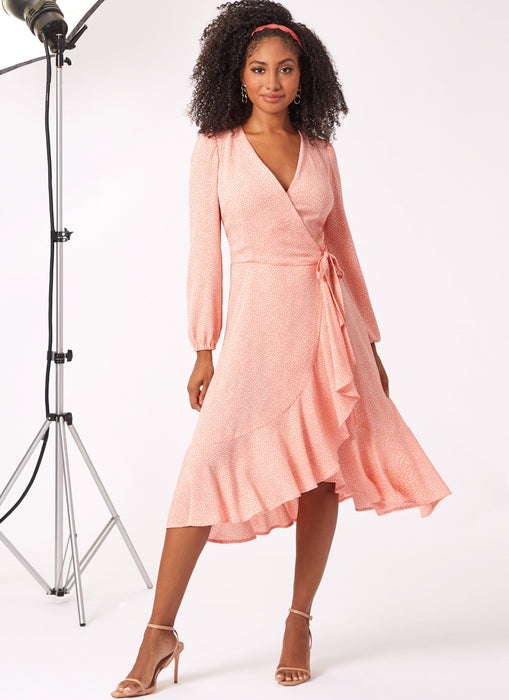 New Look sewing pattern 6750 Wrap Dress from Jaycotts Sewing Supplies