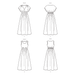 New Look sewing pattern 6751 Pullover Dresses from Jaycotts Sewing Supplies