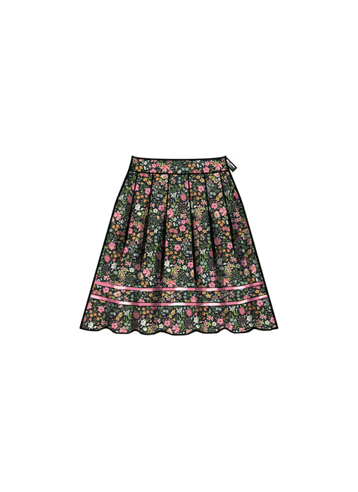 New Look sewing pattern 6755 Easy Sew Skirts from Jaycotts Sewing Supplies