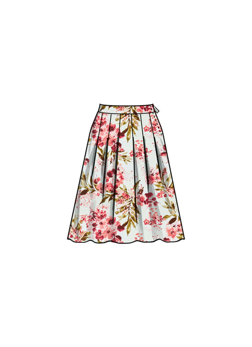 New Look sewing pattern 6755 Easy Sew Skirts from Jaycotts Sewing Supplies