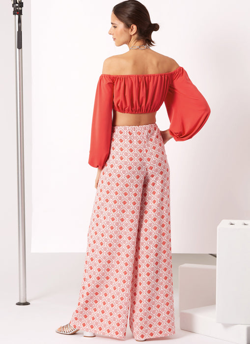 New Look sewing pattern 6758 Top and Trousers from Jaycotts Sewing Supplies