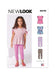 New Look sewing pattern 6761 Children's Top and Leggings from Jaycotts Sewing Supplies