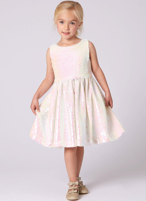 New Look sewing pattern 6763 Children's Dress from Jaycotts Sewing Supplies