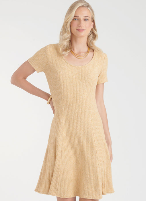 New Look Sewing Pattern 6765 Misses' Knit Dresses from Jaycotts Sewing Supplies