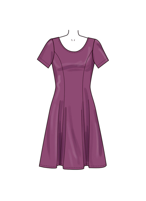 New Look Sewing Pattern 6765 Misses' Knit Dresses from Jaycotts Sewing Supplies