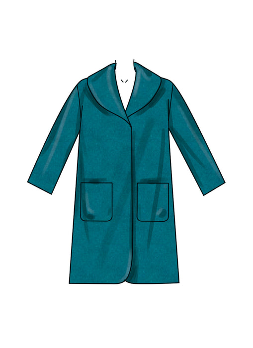 New Look Sewing Pattern 6767 Misses' Coats from Jaycotts Sewing Supplies