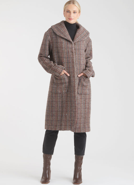 New Look Sewing Pattern 6767 Misses' Coats from Jaycotts Sewing Supplies