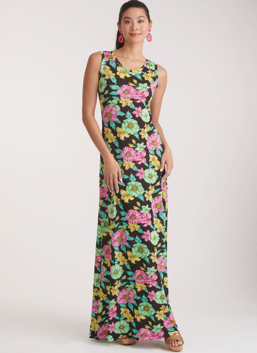 New Look sewing pattern 6775 Knit Dress in Two Lengths from Jaycotts Sewing Supplies