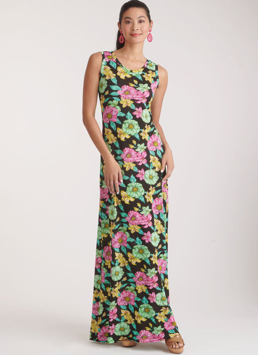 New Look sewing pattern 6775 Knit Dress in Two Lengths from Jaycotts Sewing Supplies