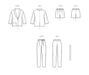 New Look sewing pattern 6780 Jacket, Shorts and Pants from Jaycotts Sewing Supplies
